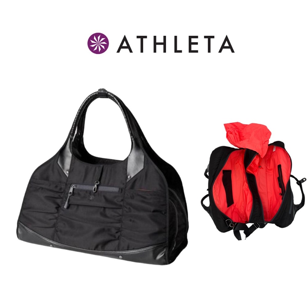 NWOT Athleta Spring Tote Yoga Bag TONS OF FEATURES